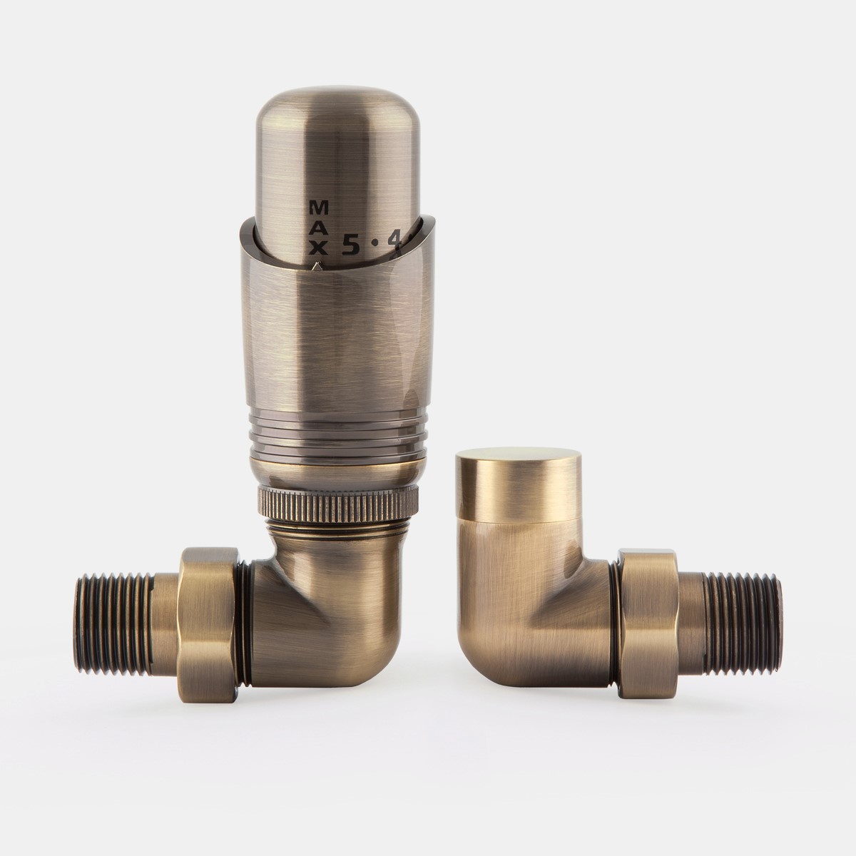 Niva Corner TRV - Antique Brass